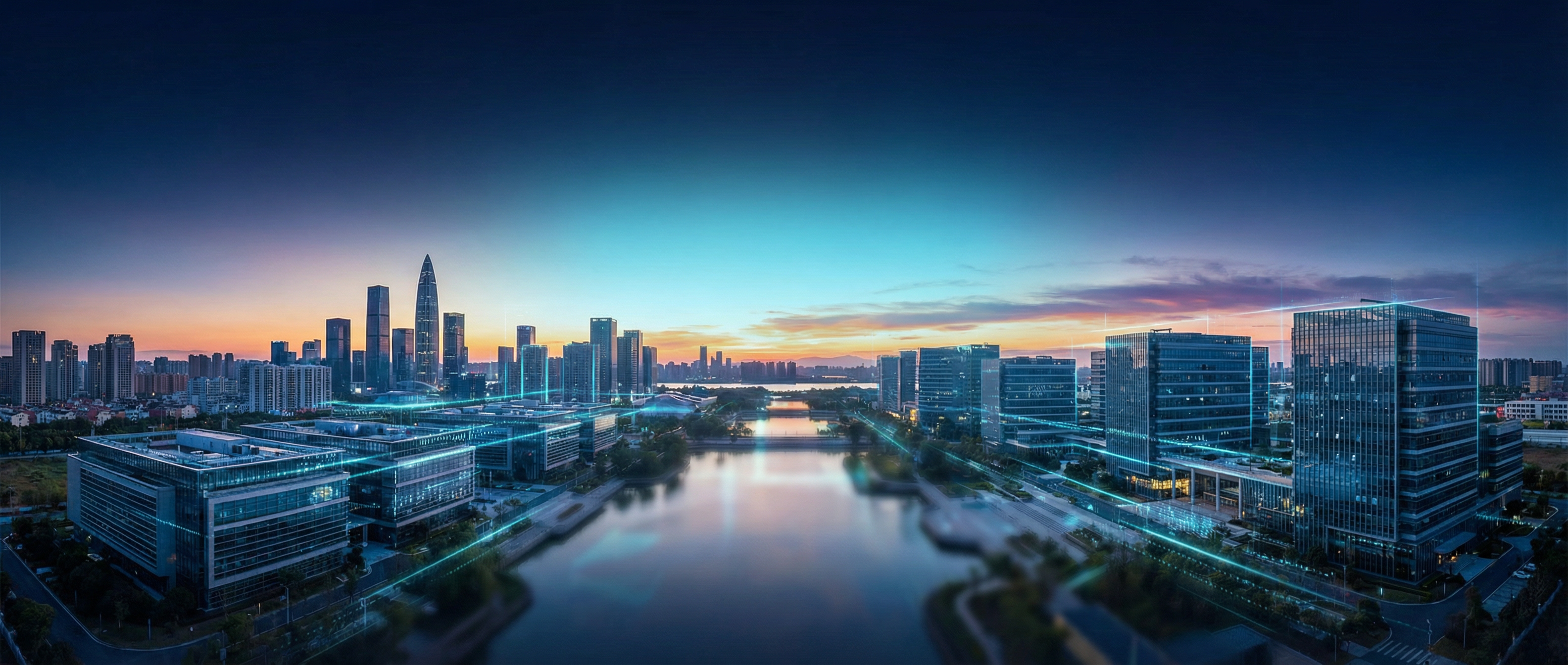 百原科技企業 AI 服務形象圖